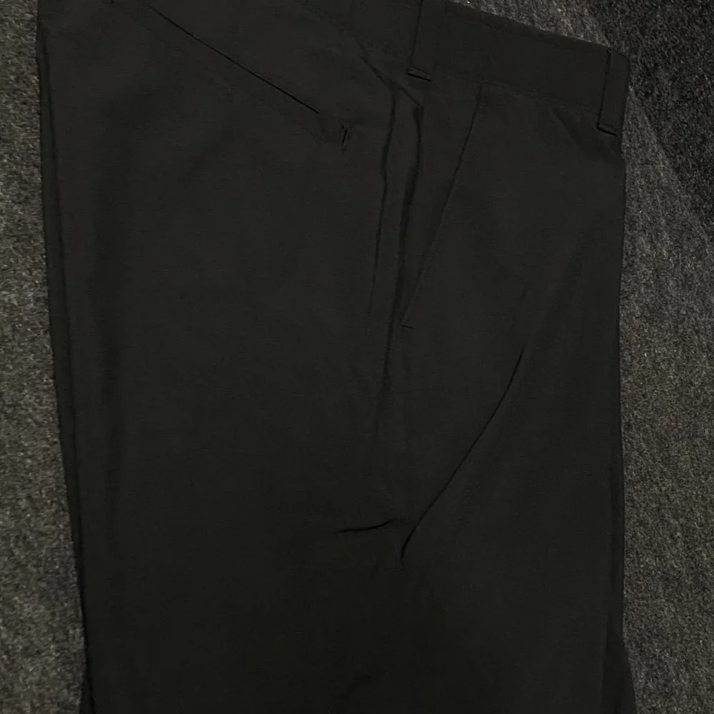 Shorts Ben Hogan Performance Men's Flat Front Active Flex Stretch Golf Black - Picture 4 of 4